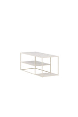 Staal Couchtisch - beige/Stahl - Couchtische - ALVAHOME