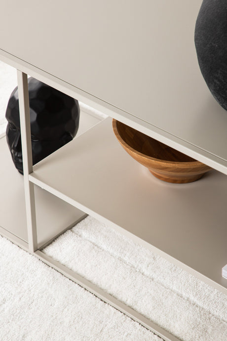 Staal Couchtisch - beige/Stahl - Couchtische - ALVAHOME
