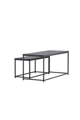 Staal Couchtisch - schwarz/MDF - Couchtische - ALVAHOME