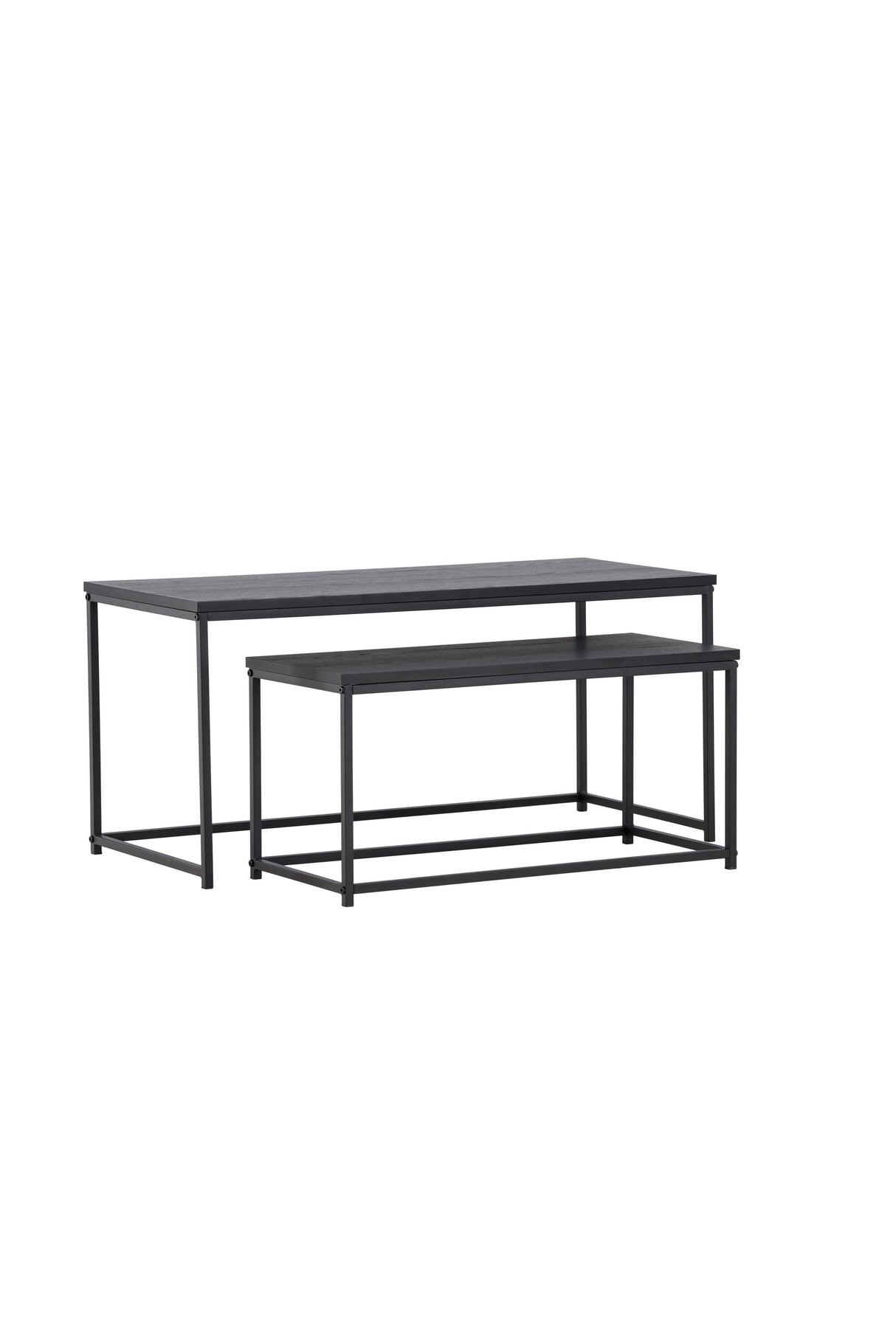 Staal Couchtisch - schwarz/MDF - Couchtische - ALVAHOME