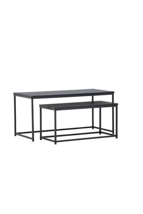 Staal Couchtisch - schwarz/MDF - Couchtische - ALVAHOME