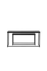 Staal Couchtisch - schwarz/MDF - Couchtische - ALVAHOME