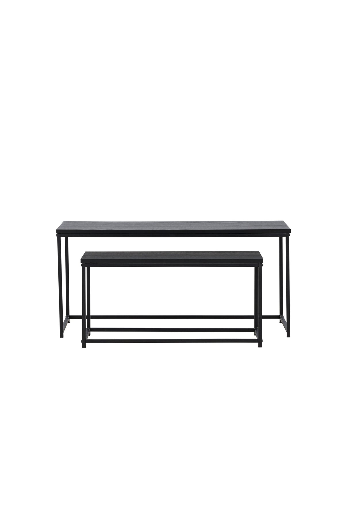 Staal Couchtisch - schwarz/MDF - Couchtische - ALVAHOME