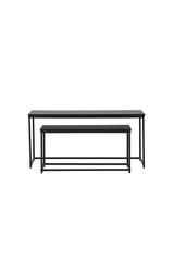 Staal Couchtisch - schwarz/MDF - Couchtische - ALVAHOME