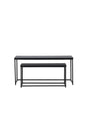 Staal Couchtisch - schwarz/MDF - Couchtische - ALVAHOME