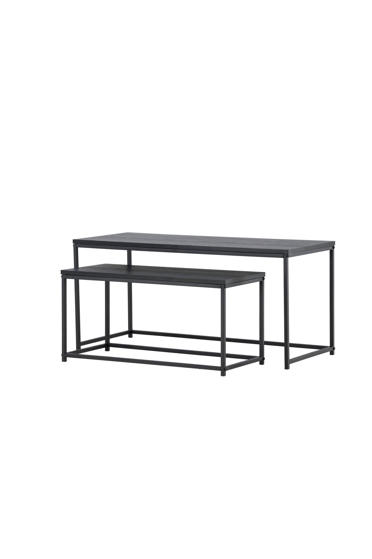 Staal Couchtisch - schwarz/MDF - Couchtische - ALVAHOME