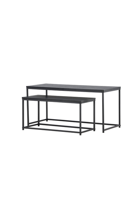 Staal Couchtisch - schwarz/MDF - Couchtische - ALVAHOME