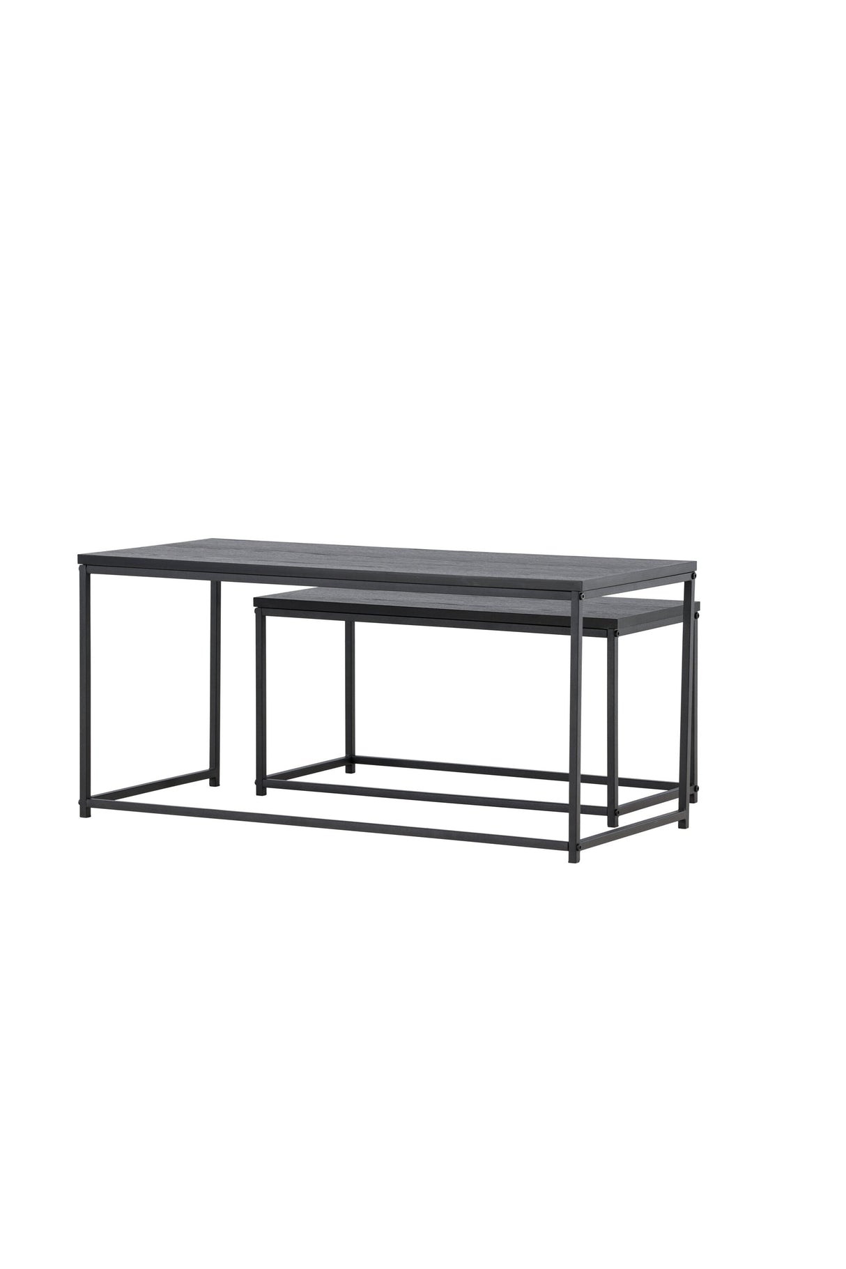 Staal Couchtisch - schwarz/MDF - Couchtische - ALVAHOME