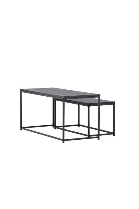 Staal Couchtisch - schwarz/MDF - Couchtische - ALVAHOME