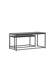 Staal Couchtisch - schwarz/MDF - Couchtische - ALVAHOME