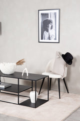 Staal Couchtisch - schwarz/Stahl - Couchtische - ALVAHOME