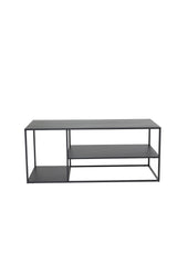 Staal Couchtisch - schwarz/Stahl - Couchtische - ALVAHOME