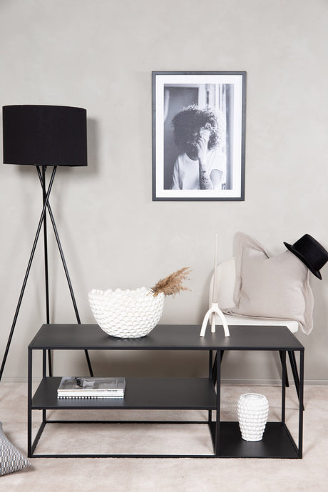 Staal Couchtisch - schwarz/Stahl - Couchtische - ALVAHOME
