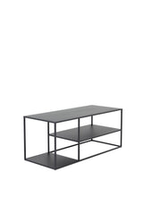Staal Couchtisch - schwarz/Stahl - Couchtische - ALVAHOME