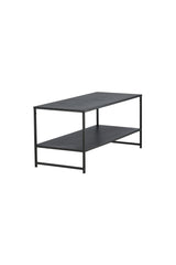 Staal Couchtisch - schwarz/Stahl - Couchtische - ALVAHOME