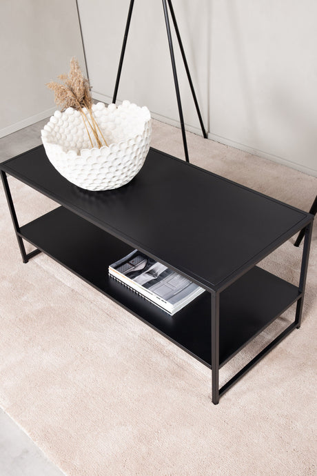 Staal Couchtisch - schwarz/Stahl - Couchtische - ALVAHOME