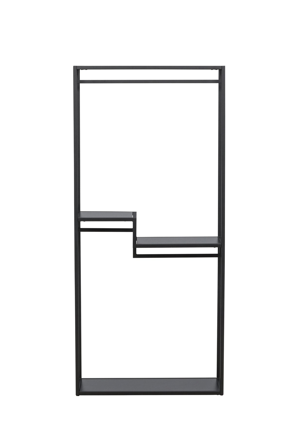 Staal Kleiderständer - schwarz/Stahl - Kleiderständer - ALVAHOME