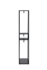 Staal Kleiderständer - schwarz/Stahl - Kleiderständer - ALVAHOME