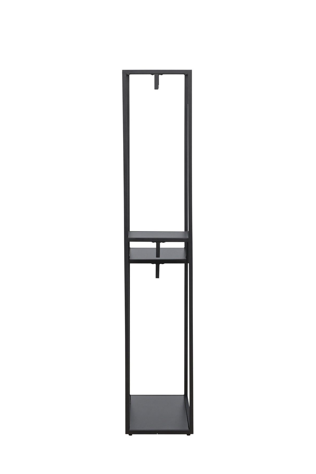 Staal Kleiderständer - schwarz/Stahl - Kleiderständer - ALVAHOME
