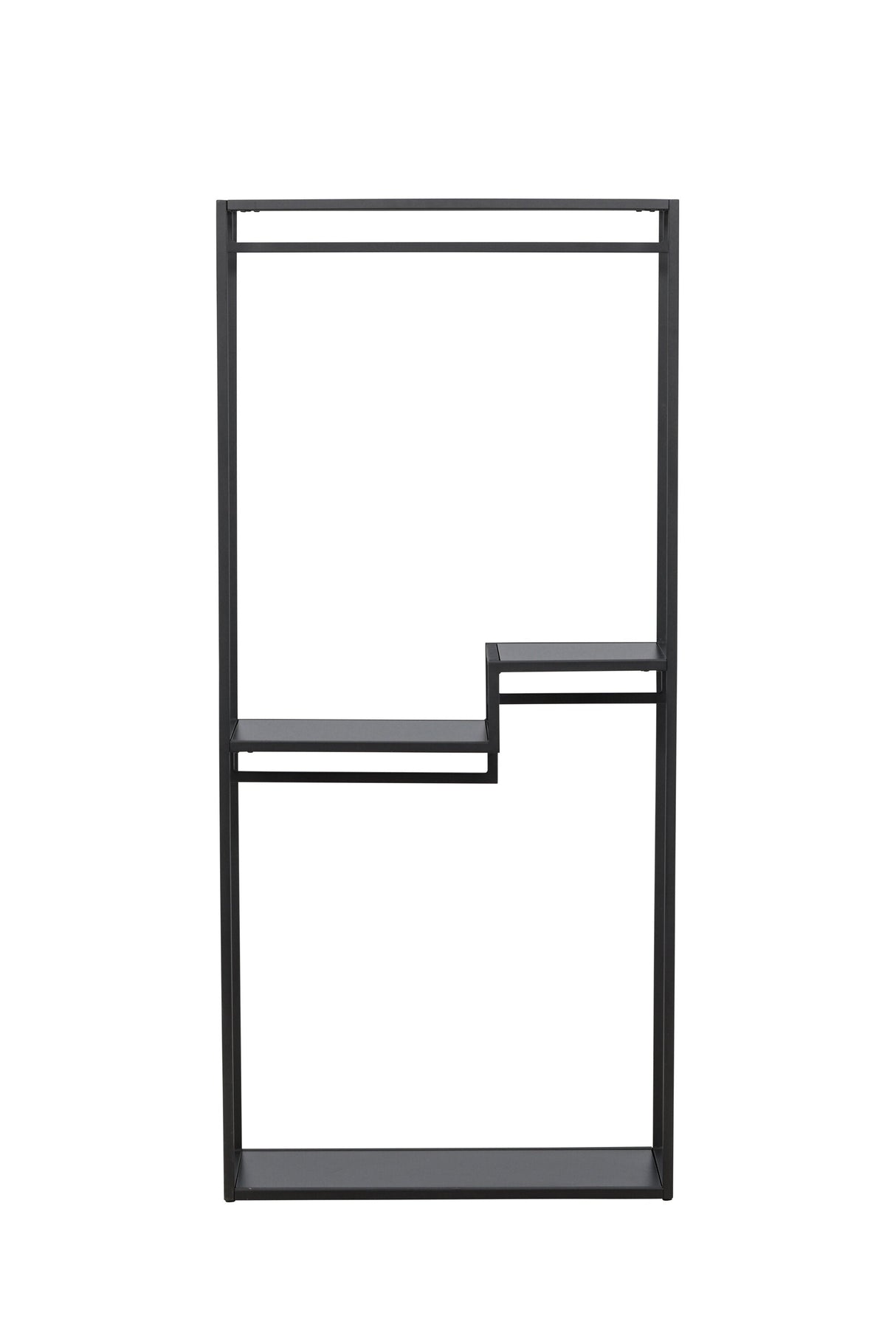 Staal Kleiderständer - schwarz/Stahl - Kleiderständer - ALVAHOME