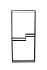 Staal Kleiderständer - schwarz/Stahl - Kleiderständer - ALVAHOME