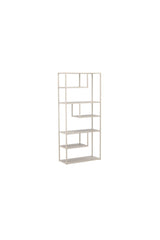 Staal Regal - beige/Stahl - Regale - ALVAHOME