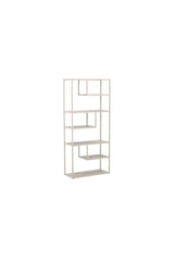 Staal Regal - beige/Stahl - Regale - ALVAHOME