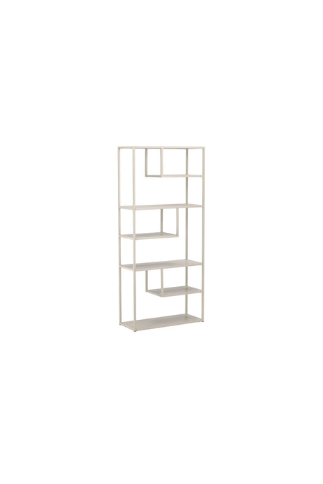 Staal Regal - beige/Stahl - Regale - ALVAHOME