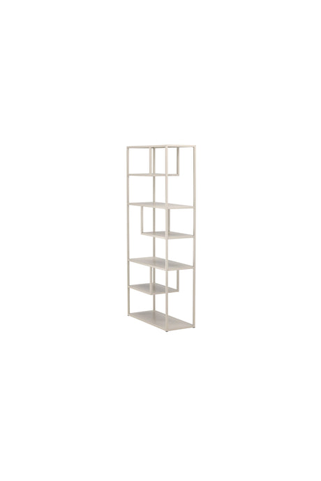 Staal Regal - beige/Stahl - Regale - ALVAHOME