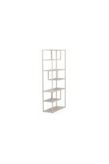 Staal Regal - beige/Stahl - Regale - ALVAHOME