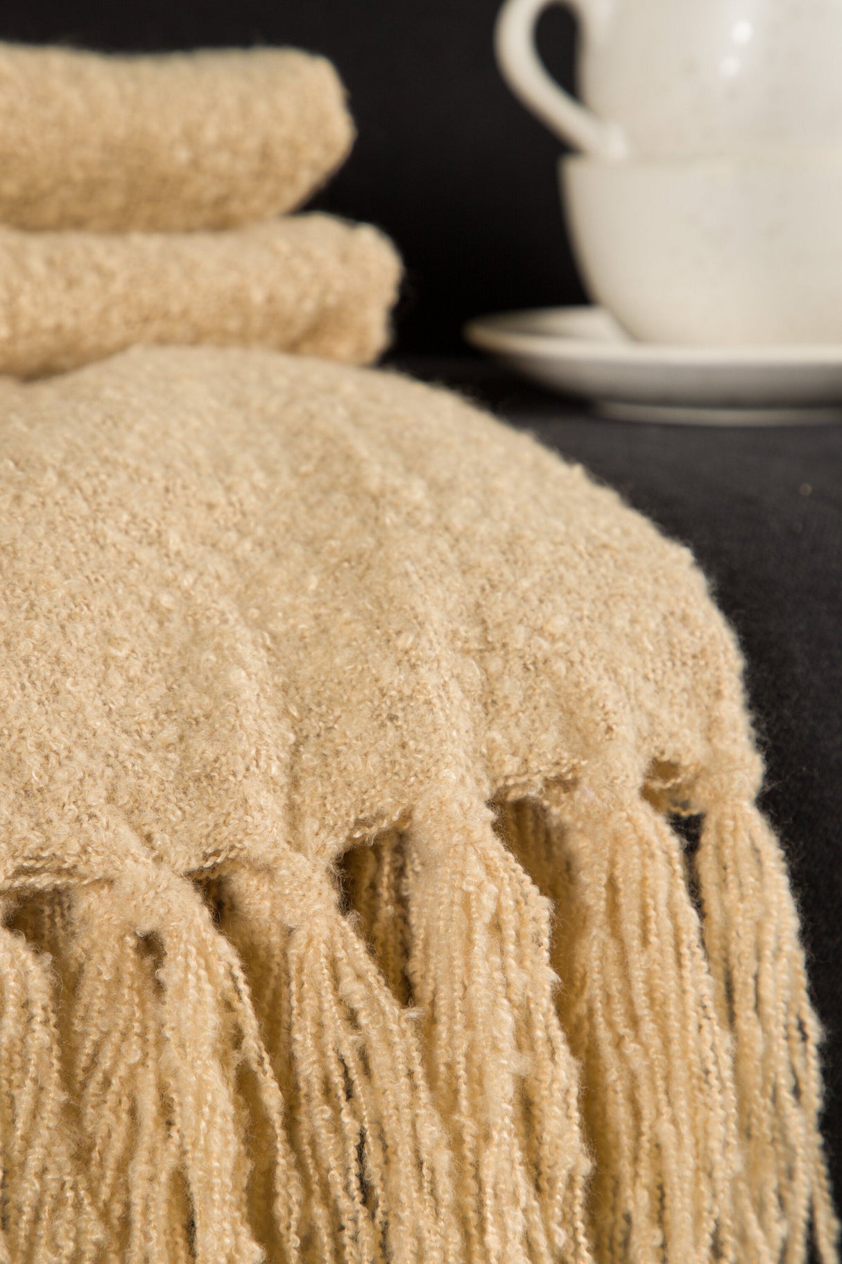 Stanly Decke - sand/Polyester - Decken - ALVAHOME