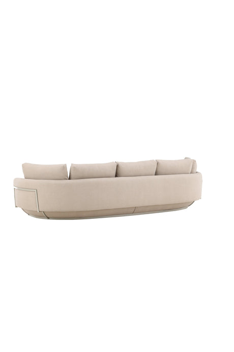 Stellar 4 - Sitzer Sofa - beige/Kiefer - 4 - Sitzer Sofas - ALVAHOME