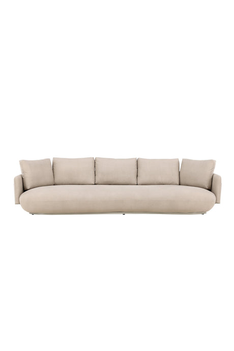 Stellar 4 - Sitzer Sofa - beige/Kiefer - 4 - Sitzer Sofas - ALVAHOME
