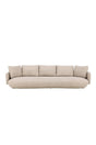 Stellar 4 - Sitzer Sofa - beige/Kiefer - 4 - Sitzer Sofas - ALVAHOME