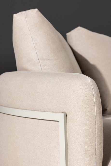 Stellar 4 - Sitzer Sofa - beige/Kiefer - 4 - Sitzer Sofas - ALVAHOME
