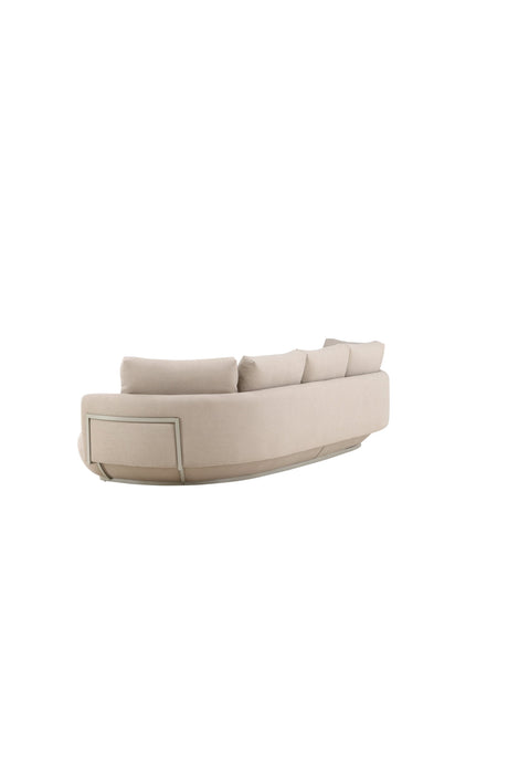 Stellar 4 - Sitzer Sofa - beige/Kiefer - 4 - Sitzer Sofas - ALVAHOME