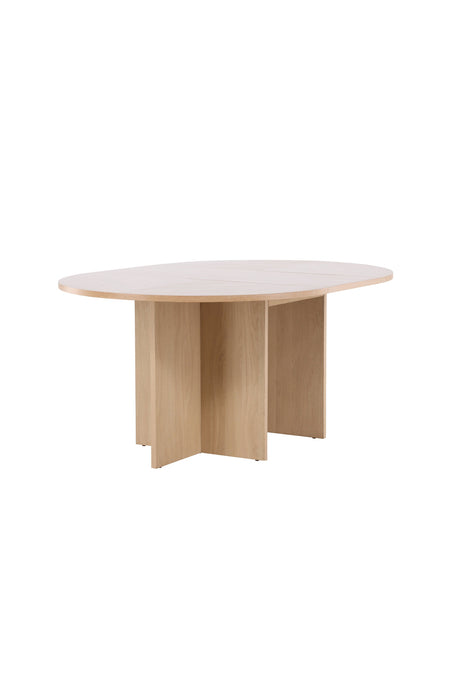 Strada rechteckiger Esstisch - white - wash/MDF - Rechteckige Esstische - ALVAHOME