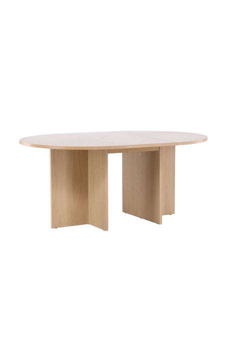 Strada rechteckiger Esstisch - white - wash/MDF - Rechteckige Esstische - ALVAHOME