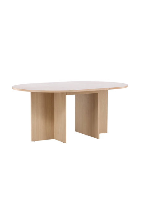 Strada rechteckiger Esstisch - white - wash/MDF - Rechteckige Esstische - ALVAHOME