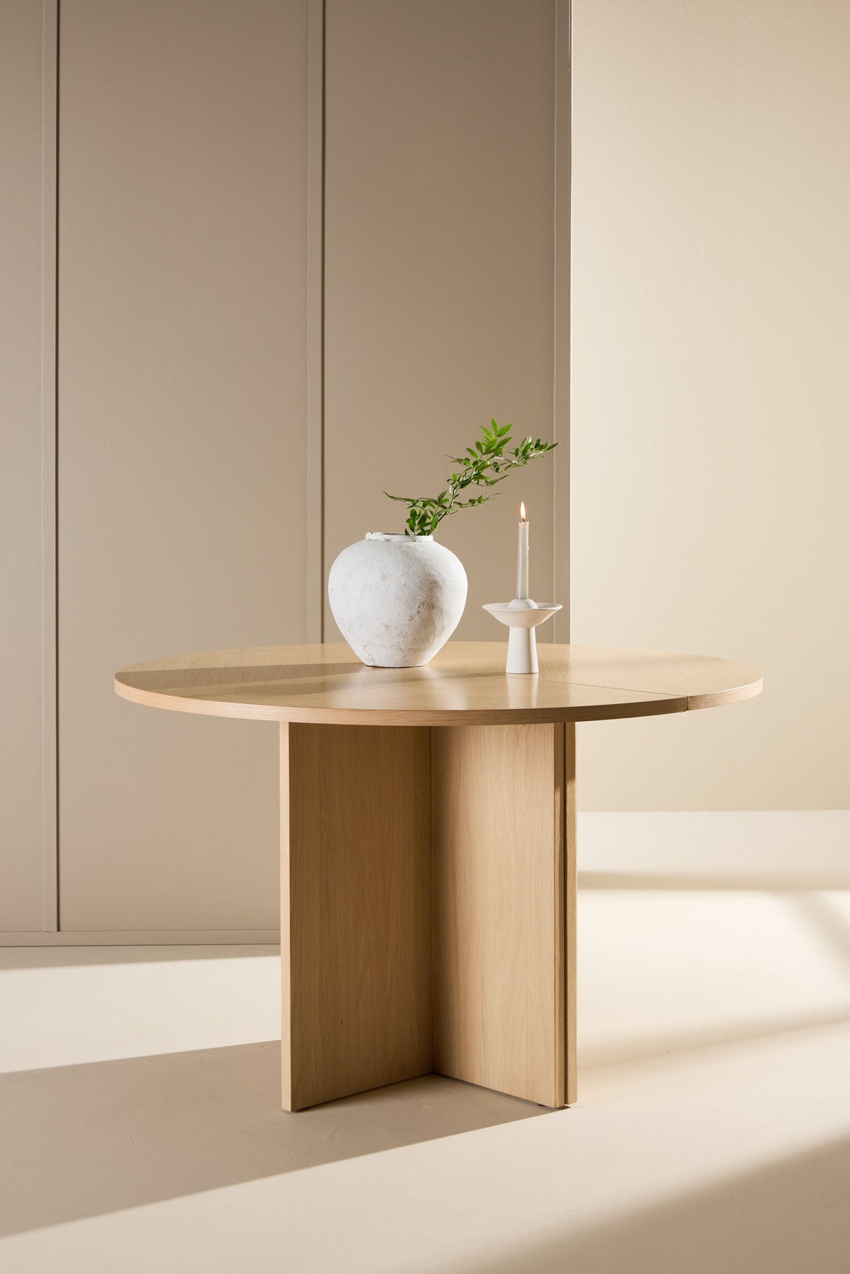 Strada rechteckiger Esstisch - white - wash/MDF - Rechteckige Esstische - ALVAHOME