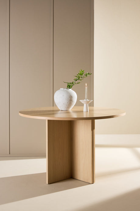 Strada rechteckiger Esstisch - white - wash/MDF - Rechteckige Esstische - ALVAHOME