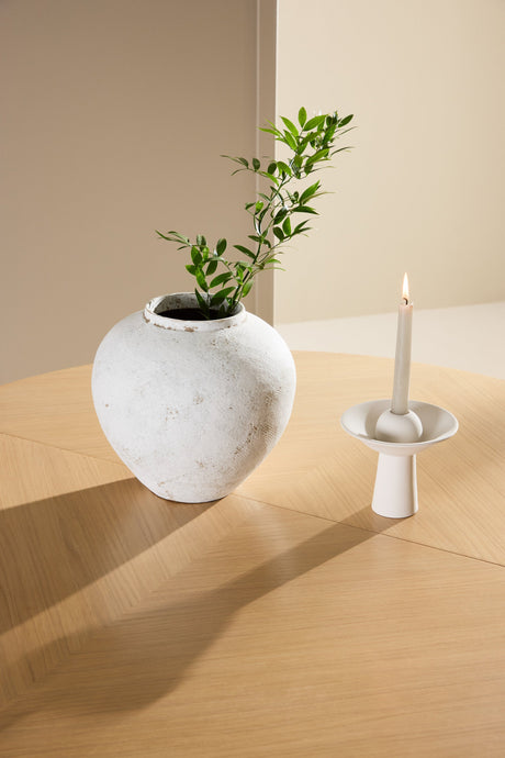 Strada rechteckiger Esstisch - white - wash/MDF - Rechteckige Esstische - ALVAHOME