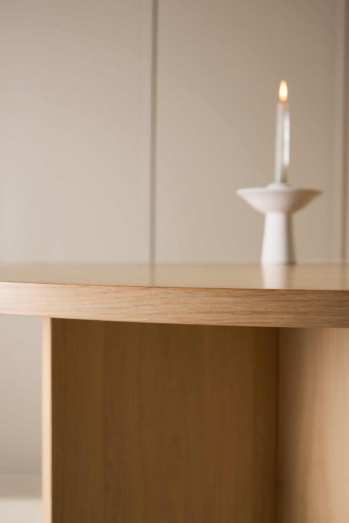 Strada rechteckiger Esstisch - white - wash/MDF - Rechteckige Esstische - ALVAHOME