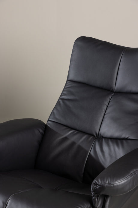 Sven Relaxsessel - schwarz/PU - Relaxsessel - ALVAHOME