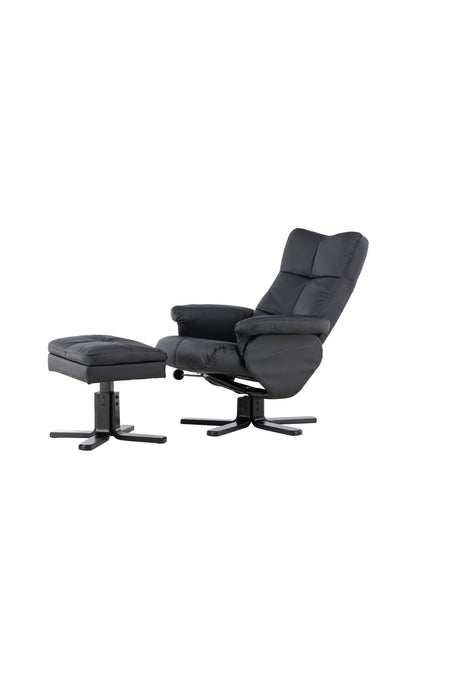 Sven Relaxsessel - schwarz/PU - Relaxsessel - ALVAHOME