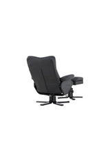Sven Relaxsessel - schwarz/PU - Relaxsessel - ALVAHOME
