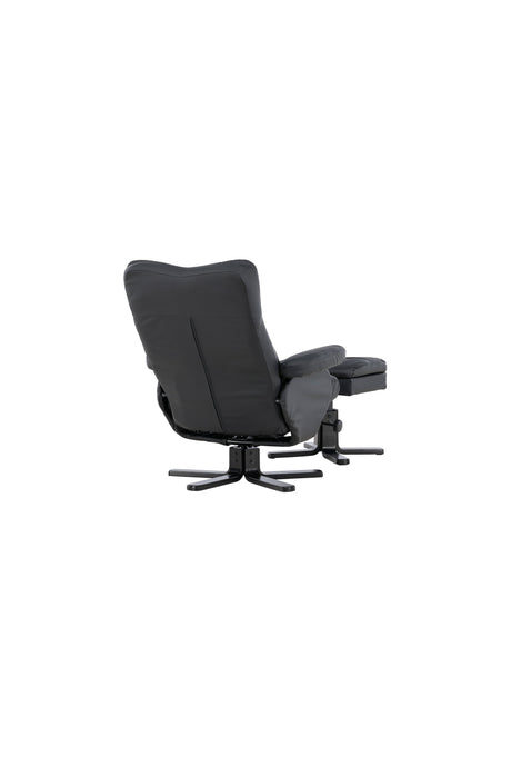 Sven Relaxsessel - schwarz/PU - Relaxsessel - ALVAHOME