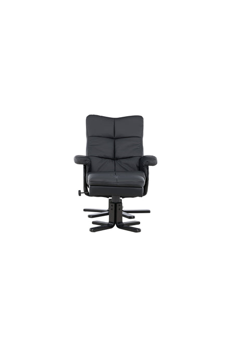 Sven Relaxsessel - schwarz/PU - Relaxsessel - ALVAHOME