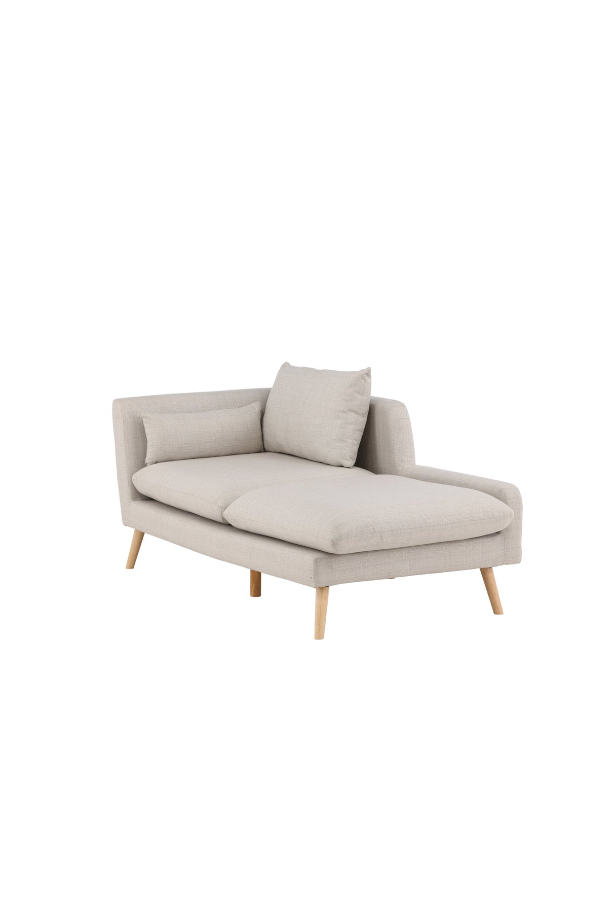 Tacoma 2 - Sitzer Sofa - beige/Polyester - Leinen - 2 - Sitzer Sofas - ALVAHOME