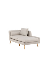 Tacoma 2 - Sitzer Sofa - beige/Polyester - Leinen - 2 - Sitzer Sofas - ALVAHOME